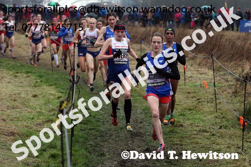 Senior womens Great Edinburgh Cross Country. Photo: David T. Hewitson/Sports for All Pics